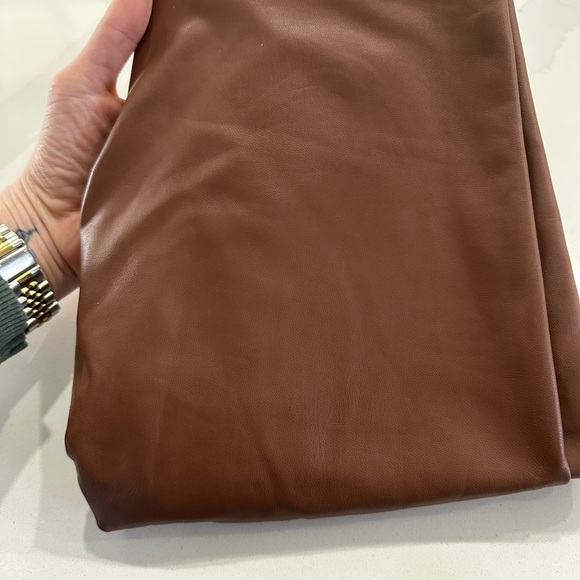 7 For All Mankind Brown Leggings Sleek Fit - Picture 4 of 4